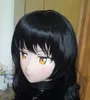 (C2-053) Handmade di alta qualità femminile di gomma di silicone viso maschere KIG Cosplay Kigurumi maschera crossdresser bambola Giappone Anime gioco di ruolo