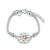 Hot sale gift 925 silver Hollow Heart Bracelet group DFMCH384,Brand new sterling silver plated Chain link gemstone bracelets high grade