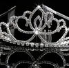 Bridal Tiaras con strass gioielli da sposa ragazze copricapo festa di compleanno performance prestazioni di cristallo corone di cristallo accessori da sposa # BW-T006