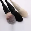 30st Pro Women Kabuki Flat Contour Blusher Powder Foundation Eye Shadow Face Makeup Brush Nature Goat Hair Cosmetic Tools8398642