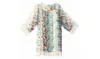 Летнее женское шифоновое кимоно с цветочным принтом, кардиган, халат, куртка, блузка, топы, бесплатная доставка