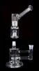 New design VapeXhale hydratube sidecar perc with stand 7 Inches bubbler glass bong 5mm thickness