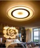 Modern Led Ceiling Lights Surface Mounted Lamp Living Room Bedroom Round Dimming Ceiling Lamp Home Luminaire Remote Control 110V 220V