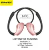 Original Awei A885BL Waterproof Wireless Bluetooth Neckband Headsets NFC HiFI V4.0 Earphone In-ear Earbuds with Mic for iPhone 7 Smart Phone