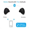 Mini TWS K2 Wireless Twins Bluetooth Stereo InEar Headset Earphones Earbuds Headphone with Charging Socket Headset7678745