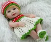 10 inch Moda Full Silikonowy Reborn Baby Doll Mini Realistyczna Moda Doll Doll Dla Baby Christmas and Birthday