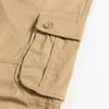 Groothandel-2016 Nieuwe aankomst Hoogwaardige Zomerstijl Top Fashion Clothing Solid Mens Cargo Pants Cotton Plus Size Men broek Joggers