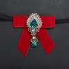 Mens silk bow neck tie Pins Brooches /red groom wedding decoration/handmade kpop fashion High quality suit accessories/broschen/broszka/broszki