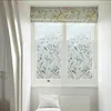 Nuovo 45 * 100 cm UV Proof Static Cling Frosted Stained Flower Glass Window Film Sticker Privacy Home Decor