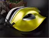 Máscara de lujo Fiesta veneciana para hombre Máscara de mascarada Gladiador romano Máscaras de Halloween Mardi Gras Media mascarilla Opcional Multicolor HH7-136 La mejor calidad