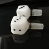 White dice bubble , Wholesale glass bongs, glass hookah, smoke pipe accessories