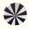 10 pcslot Creative Design Black And White Striped Golf Umbrella Longhandled Straight Pagoda Umbrella4675603