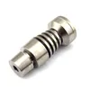 Two function Domeless Titanium Nail Ti Nail 14mm/18mm Male Grade 2 GR2 Titanium Nail fits 14mm 18mm Wax Dab