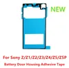 Pour Sony Z L36 Z1 Compact Z2 Z3 Compact Z3 + Z4 Z5 Premium batterie porte couverture arrière ruban adhésif autocollant 100 pcs/lot