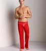 Gros-Plus Taille M-XL Nouveau 2017 Bonne Qualité Sexe Hommes Pyjama Hommes Doux Maille Confortable Voir À Travers Lâche Pyjamas Pantalons pantalons de salon pour hommes