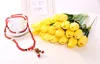 50PCS Latex Tulips Artificial PU Flower bouquet Real touch flowers For Home decoration Wedding Decorative Flowers 11 Colors Option7829666