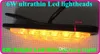 Luces de advertencia de superficie de coche Led de alta intensidad DC10-30V 6*3W, luces estroboscópicas, luz de emergencia, resistente al agua