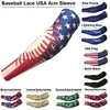 2022 128 Färg Camo Compression Baseball Sleeves Sport Arm Sleeve Moisture Wicking Sleeve