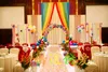 3 x 3 mアイスシルククロス卒業結婚式の背景装飾ベイビーバプテスマキッズシャワーパーティー装飾誕生日背景カーテンRai168U