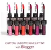 Labiotte Wine Bottle Lip Gloss Chateau Labiotteワイン唇の唇の色合いオプションDHL無料のための6色