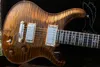 Özel Reed Smith Amber Brown Alev Maple DGT David Grissom İmza Elektro Gitar Çok Sepcial Klavye Kakma