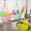 Ensemble d'accessoires de bain en gros - Portable maison suspendu sac de vidange panier outils de rangement support d'évier accessoires de salle de bain savon cuisine torchon