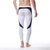 Partihandel-Men Modal Long Johns Mesh Thermal Pants Elastiska Byxor Termiska Underkläder Leggings M-XL Hot