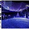 Blauw 200 LED 2M * 3M Net Light Net Mesh Fairy Lights Twinkle Lighting Christmas Wedding