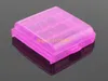 100 stks / partij Gratis Verzending Hard Plastic Case Cover Houder voor AA AAA 14500 10440 Batterij opbergdoosfles
