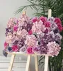 Silk Artificial Hortensea Flowers Heads Diameter Cirka 15 cm Hem och bröllopsprydnad Dekoration Gratis frakt FB015