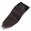 Nieuwe Collectie Braziliaanse Menselijk Haar Weave Clip In Human Hair Extensions Braziliaanse Maagd Haar Clip Op Menselijk Bundels 7810pcset6637152