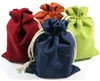 Duży zagęścić aksamitny ręcznik okładzin na ręczniki sznurka biżuteria torba do przechowywania rzemiosło obrobcy koralik naszyjnik bransoletka prezent pakowania torby 2 sztuk / partia