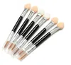 New Applicator Double Ended Cosmetic Brushes Women Makeup Eyeshadow Eyeliner Sponge Lip Brush Set Disposable