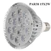 E27 E26 PAR38 led bulbs light 24W 30W 36W Dimmable 110V 220V warm/pure/cool white led spotights