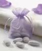 Autres fournitures de fête d'événement en gros 100 pièces 9x7 cm Organza Christams sac de cadeau de mariage bijoux bonbons emballage 1