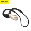 Original Awei A885BL Vattentät Trådlöst Bluetooth-halsband Headsets NFC HiFi v4.0 Hörlurar i öronproppar med MIC för iPhone 7 Smart Phone