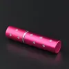 5ml Aluminum Spray Empty Bottle Plum Blossom Refilable Small Perfume Spray Atomizer Glass Bottle