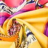 Casa impressão cachecol lenço moda cachecóis feminino senhoras alto grau silenciador longo seda chiffon bandanna envoltório xale 2388276