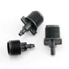 male connector garden water connector lawn greenhouse Capillary Micro sprinkler drip irrigation diy watering tool part