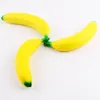 Wyprzedaż squishy banan 18 * 4 cm urok wolny rosnący miękkie kolekcja zwierząt wystrój kota głowy akcesoria do pakowania