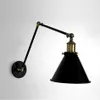 LOFT Verstelbare Swing Arm Wall Sconces Vintage LED Wandlichten Industrial Edison Lights Armatuur voor Restaurant Bar Koffie Room Vanity Lights