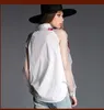 NUEVA LLEGADA MUJER CUELLO ABAJO MODA EURO BORDADO FLORES ORGANZA ALGODÓN BLUSA DE MUJER SEÑORA ELEGANTE CAMISA CASUAL BLUSA