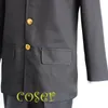 Wholesale-Coser Japanese Anime Sakamoto desu ga Sakamoto Role Cosplay Costume Clothes Coat & Pants Boy School Uniform Suit