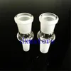 newest glass drop down adapter wholesale adapters for bongs 18 mm to 14 mm with male female grinding mouth clear joint hotest glass adapter
