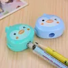 Cute Stationery Plastic Fruits Pencil sharpener School & Office Supplies Desk Accessories Kawaii Stationery Gifts For Students