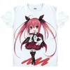 Anime Shirt DATE A LIVE TShirts Multistyle Short Sleeve Kotori Itsuka Tohka Yatogami Cosplay Motivs Hentai Shirts6278946