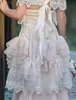 Пыльно-розовый Богемия Свадебные платья для девочек-цветочниц Драгоценный вырез с короткими рукавами Винтажные кружевные оборки 2019 Детский детский день рождения D1346097