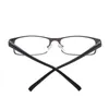 Partihandel Märke High-End Business Reading Glasses Män Rostfritt stål PD62 Glasögon ochKI 1.75 + 3.25 examen