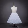 White Kids Pettocoat Flower Girls Underskirt For Wedding Custume Crinolina Kids039 Accessories Aline 3 Hoops Cheap Crinoline6834147