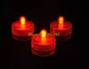 500pcs/lot Free Shipping Submersible Led tea light underwater Waterproof tealight Wedding Party vase floral candle decoration